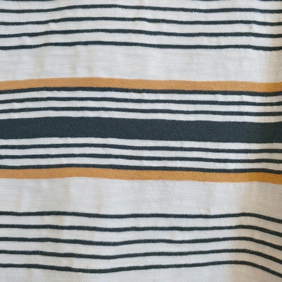 Free People Breaker Striped Tunic Sz S Summer Cover Up Casual Vacation - Picture 5 of 11